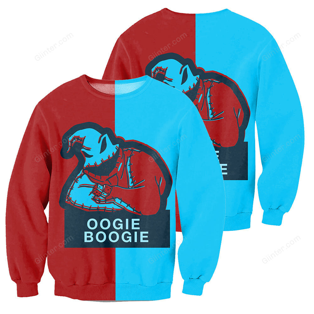 3D All Over Printed Oogie Boogie & Zero Dog Clothes