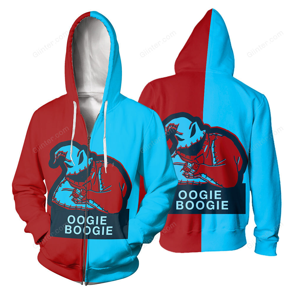 3D All Over Printed Oogie Boogie & Zero Dog Clothes