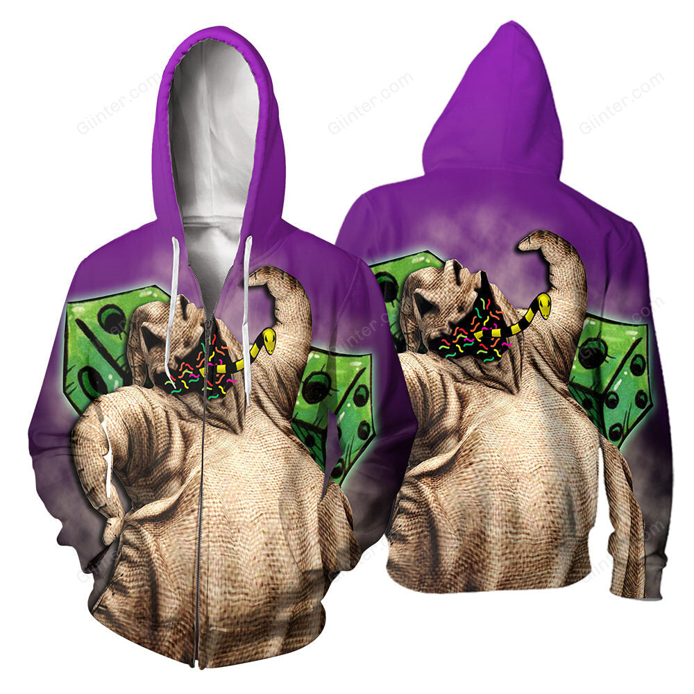 3D All Over Printed Oogie Boogie Clothes
