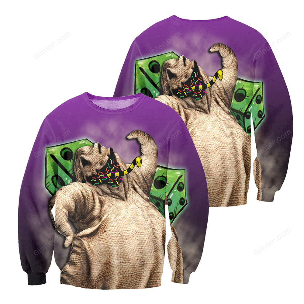 3D All Over Printed Oogie Boogie Clothes