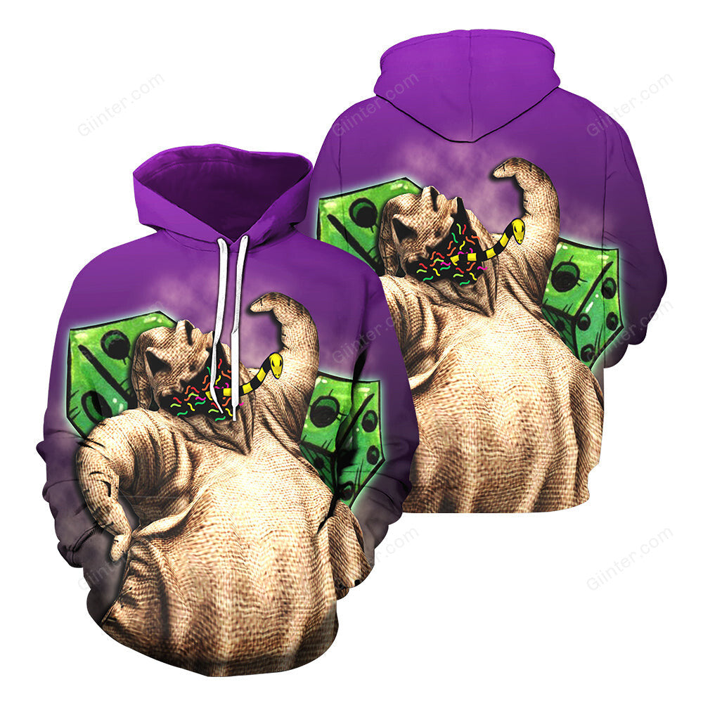 3D All Over Printed Oogie Boogie Clothes