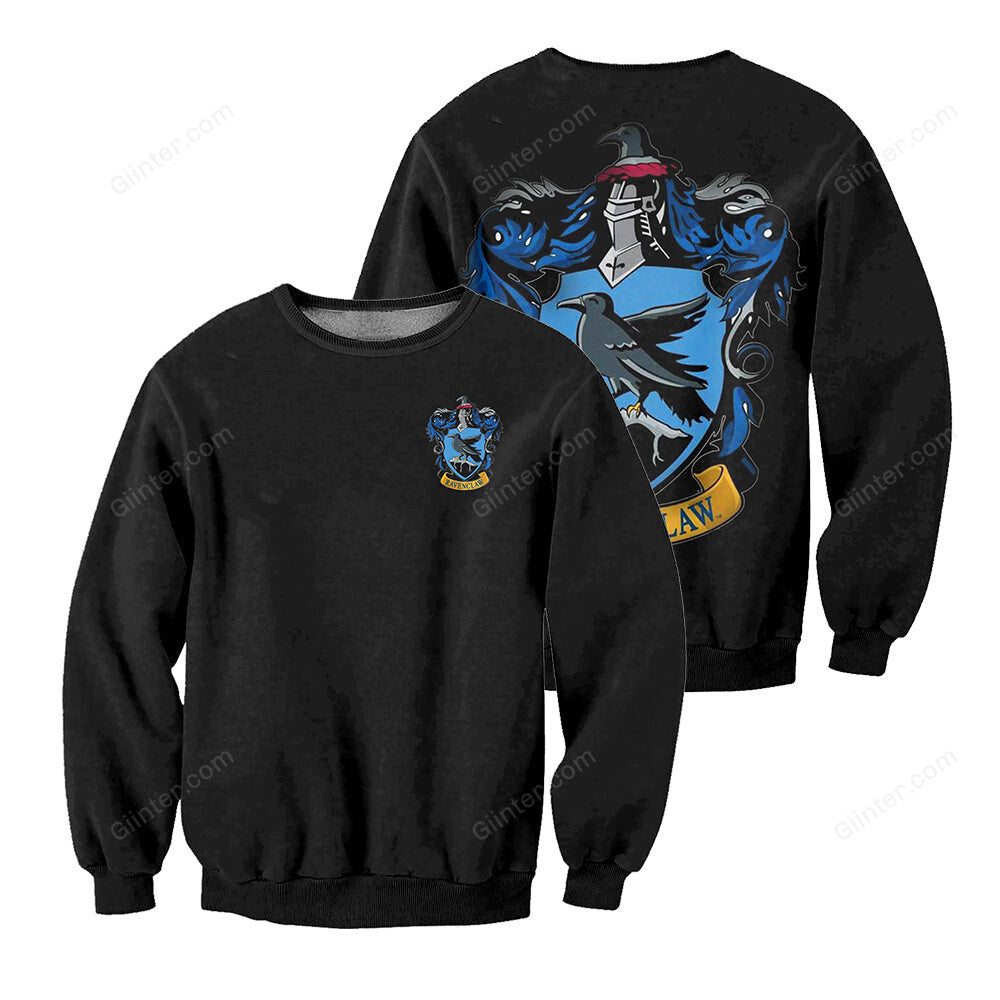 3D All Over Printed Ravenclaw Harry Potter Clothes 01