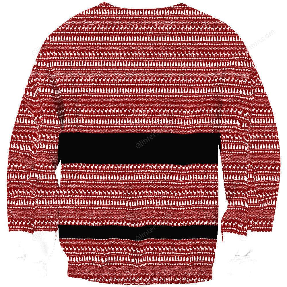 3D ALL OVER PRINTED SHIRT FOR CHRISTMAS 14 - Santa Suit