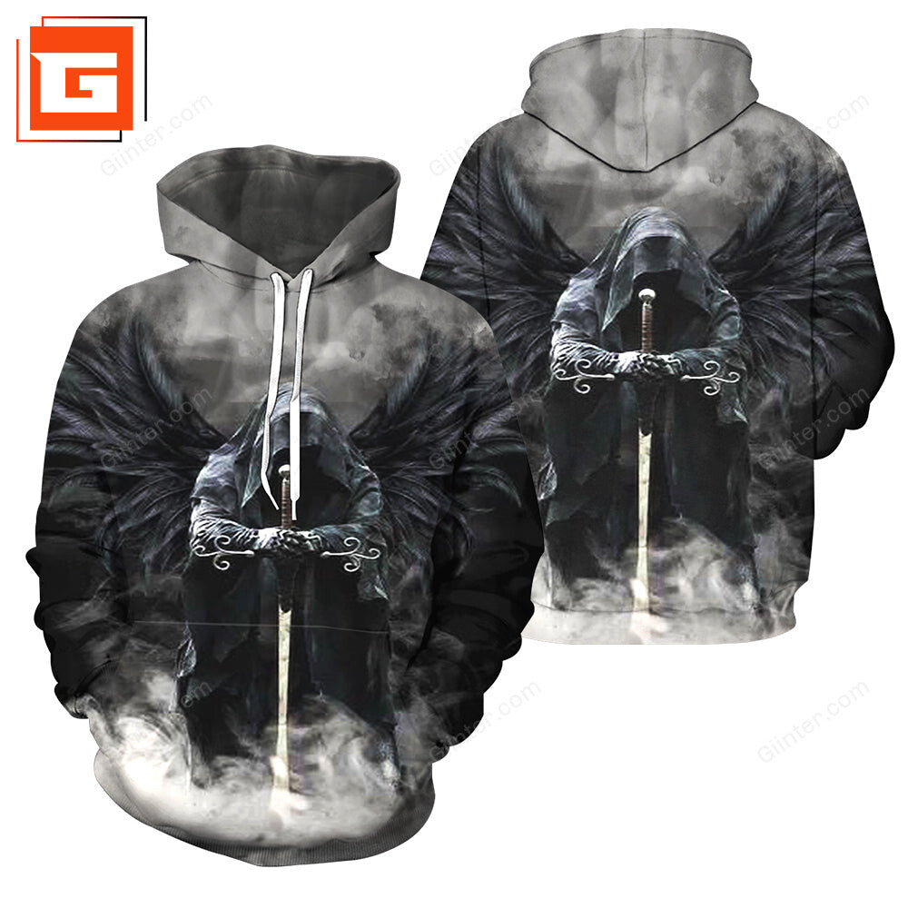 3D All Over Printed Skulls Clothes 01