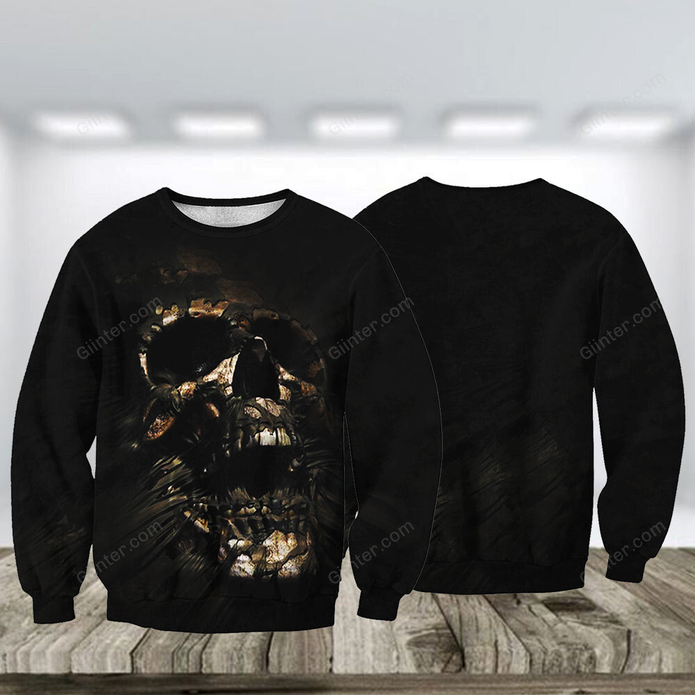 3D All Over Printed Skulls Clothes 02