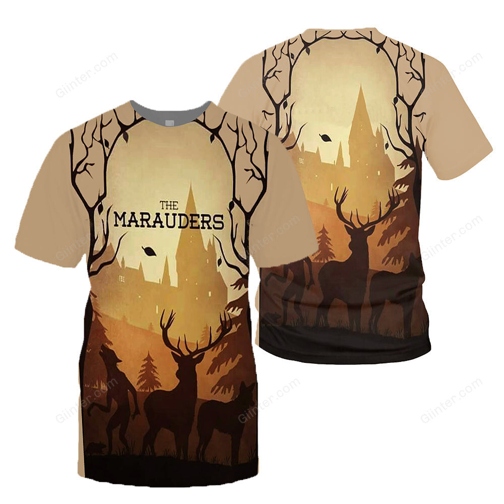 3D ALL OVER PRINTED THE MARAUDERS SHIRT