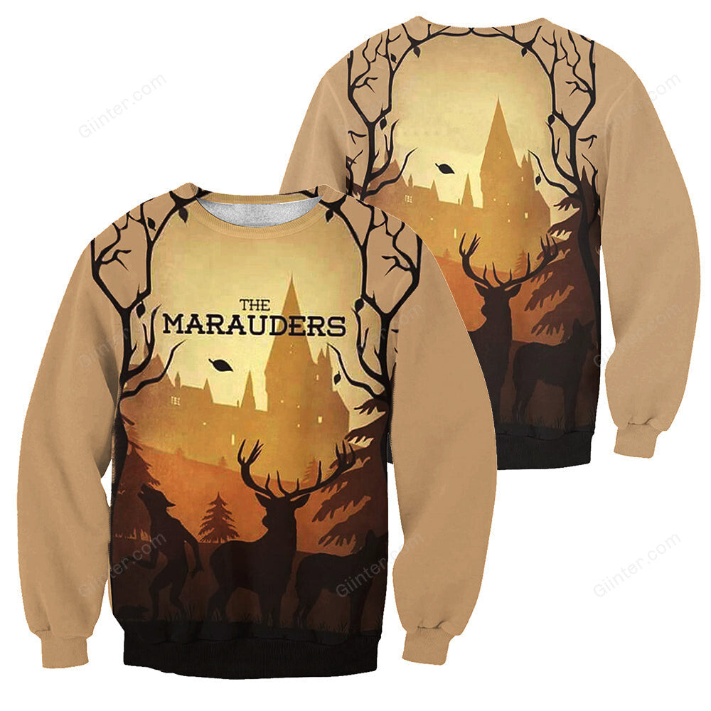 3D ALL OVER PRINTED THE MARAUDERS SHIRT