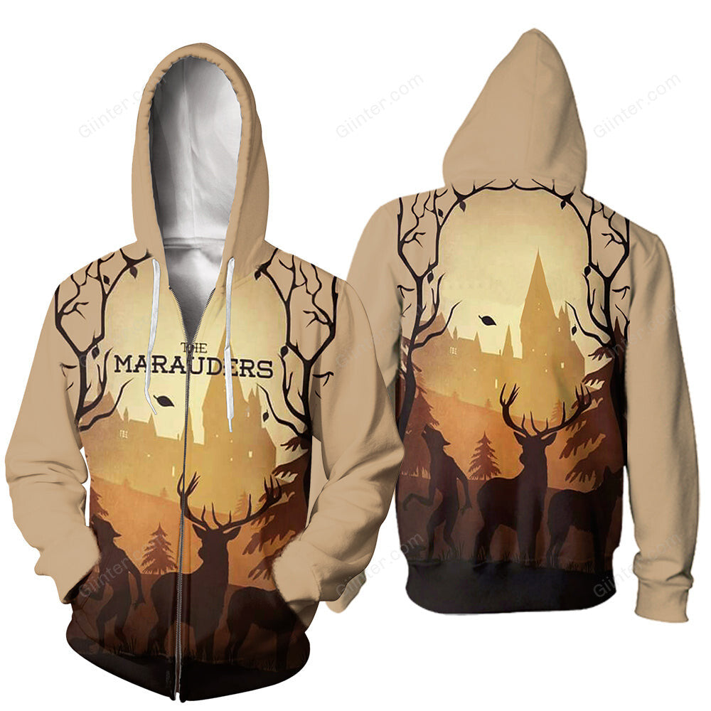 3D ALL OVER PRINTED THE MARAUDERS SHIRT