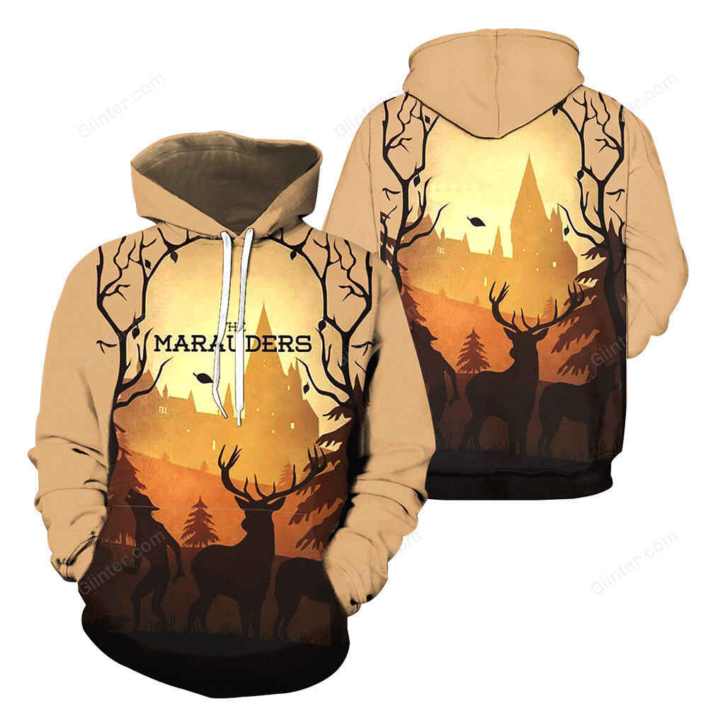 3D ALL OVER PRINTED THE MARAUDERS SHIRT