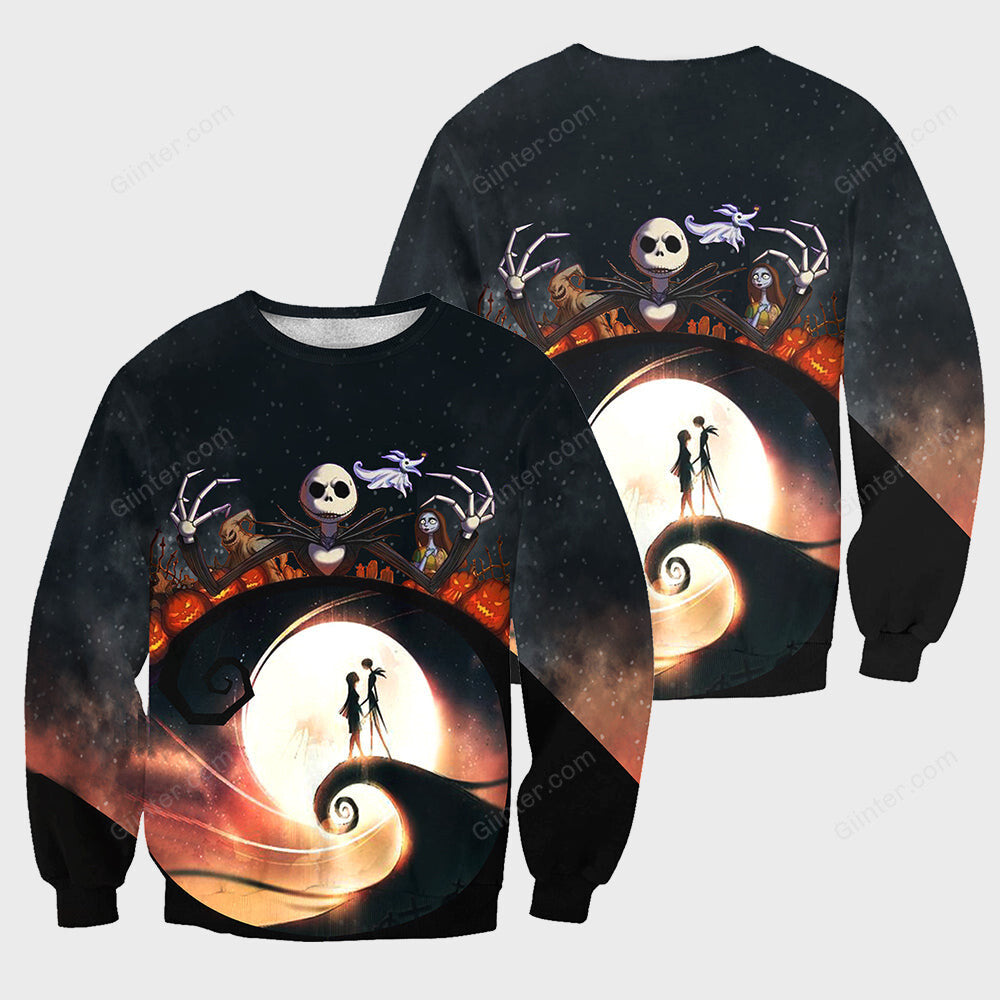 3D All Over Printed The Nightmare Before Christmas Clothes 09