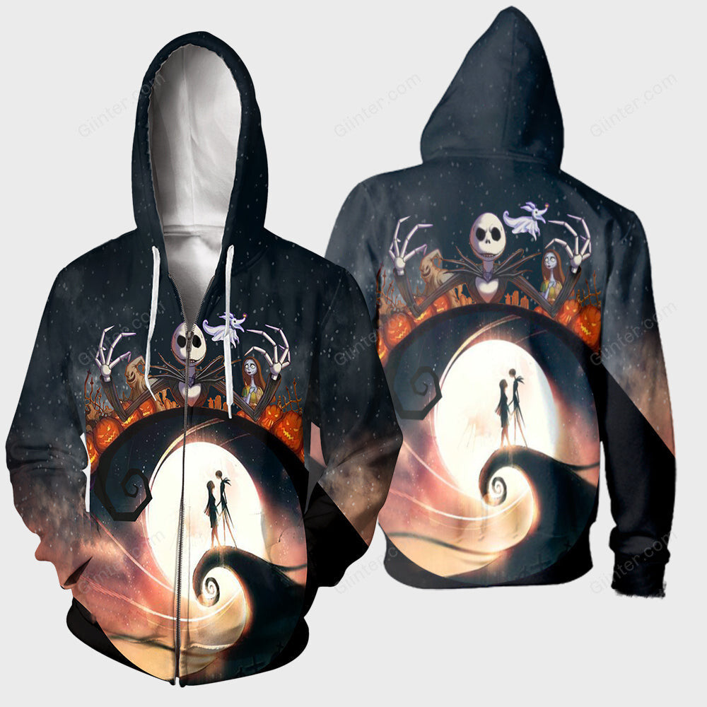 3D All Over Printed The Nightmare Before Christmas Clothes 09
