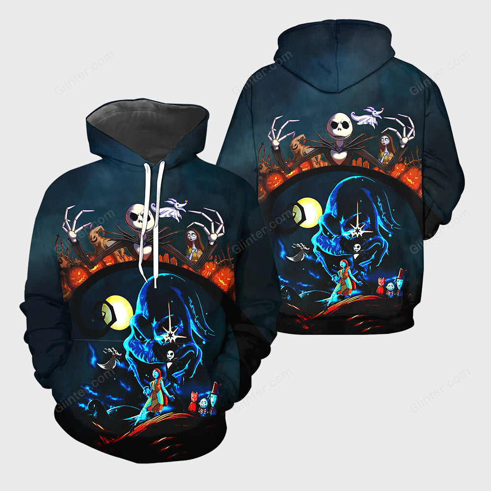 3D All Over Printed The Nightmare Before Christmas Clothes 09