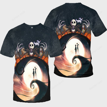 3D All Over Printed The Nightmare Before Christmas Clothes 09