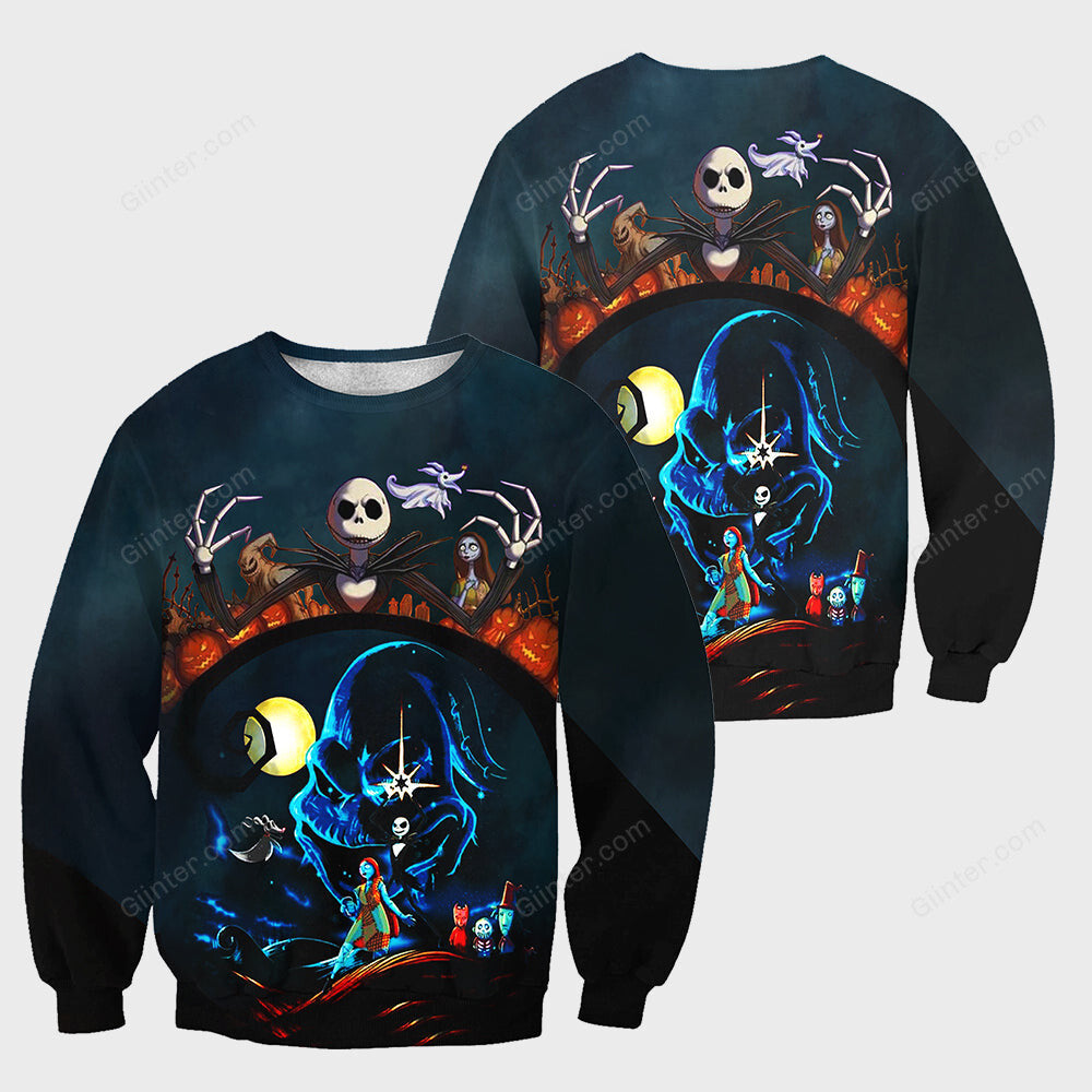 3D All Over Printed The Nightmare Before Christmas Clothes 09