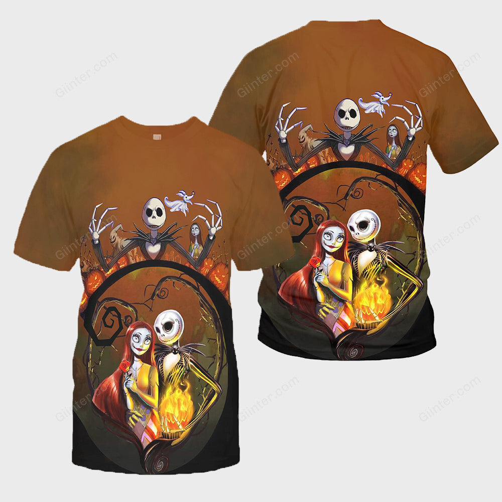 3D All Over Printed The Nightmare Before Christmas Clothes 09