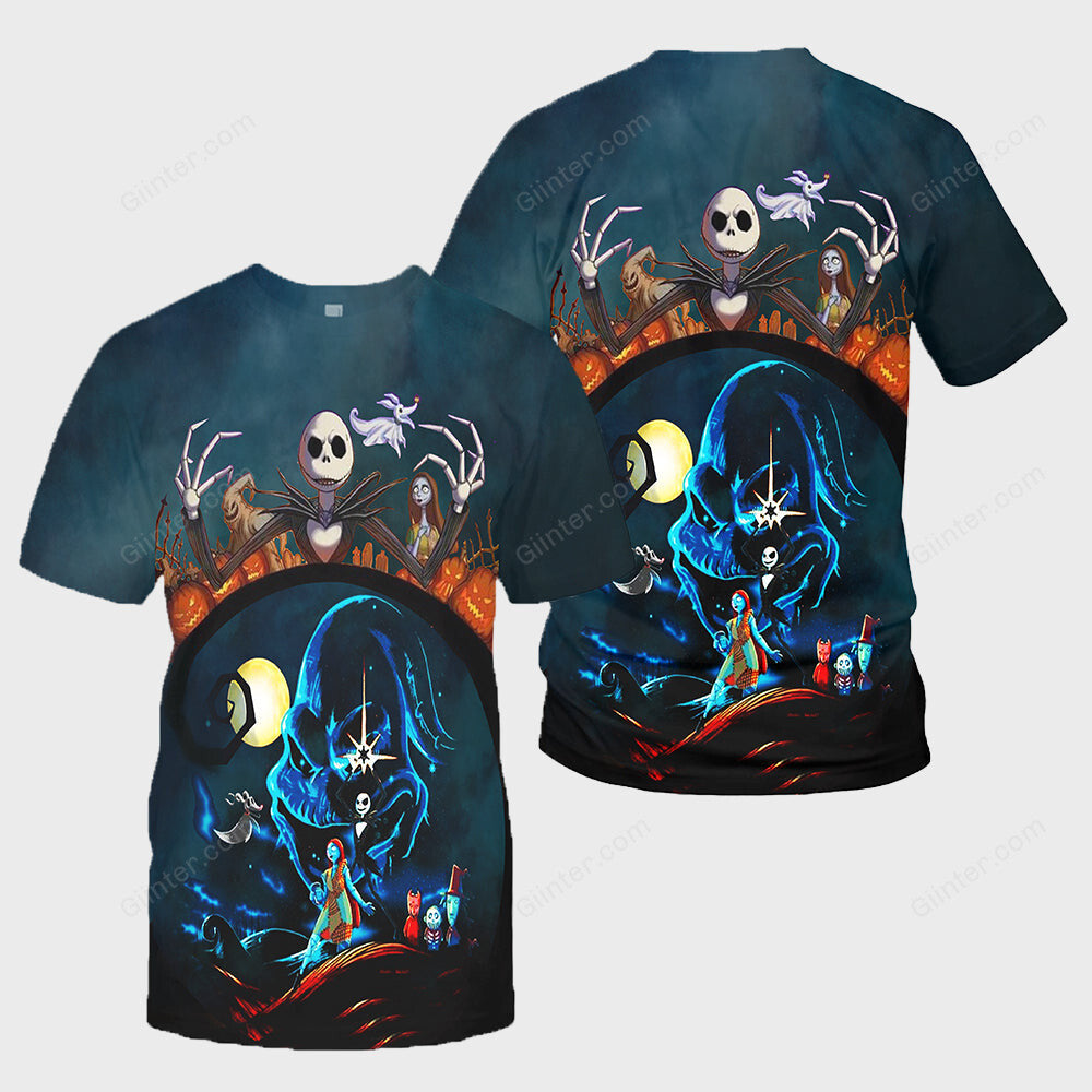 3D All Over Printed The Nightmare Before Christmas Clothes 09