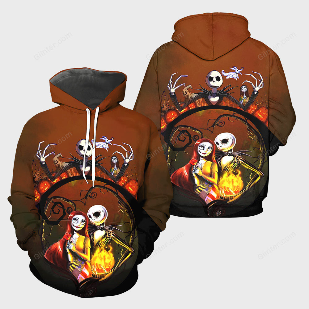 3D All Over Printed The Nightmare Before Christmas Clothes 09