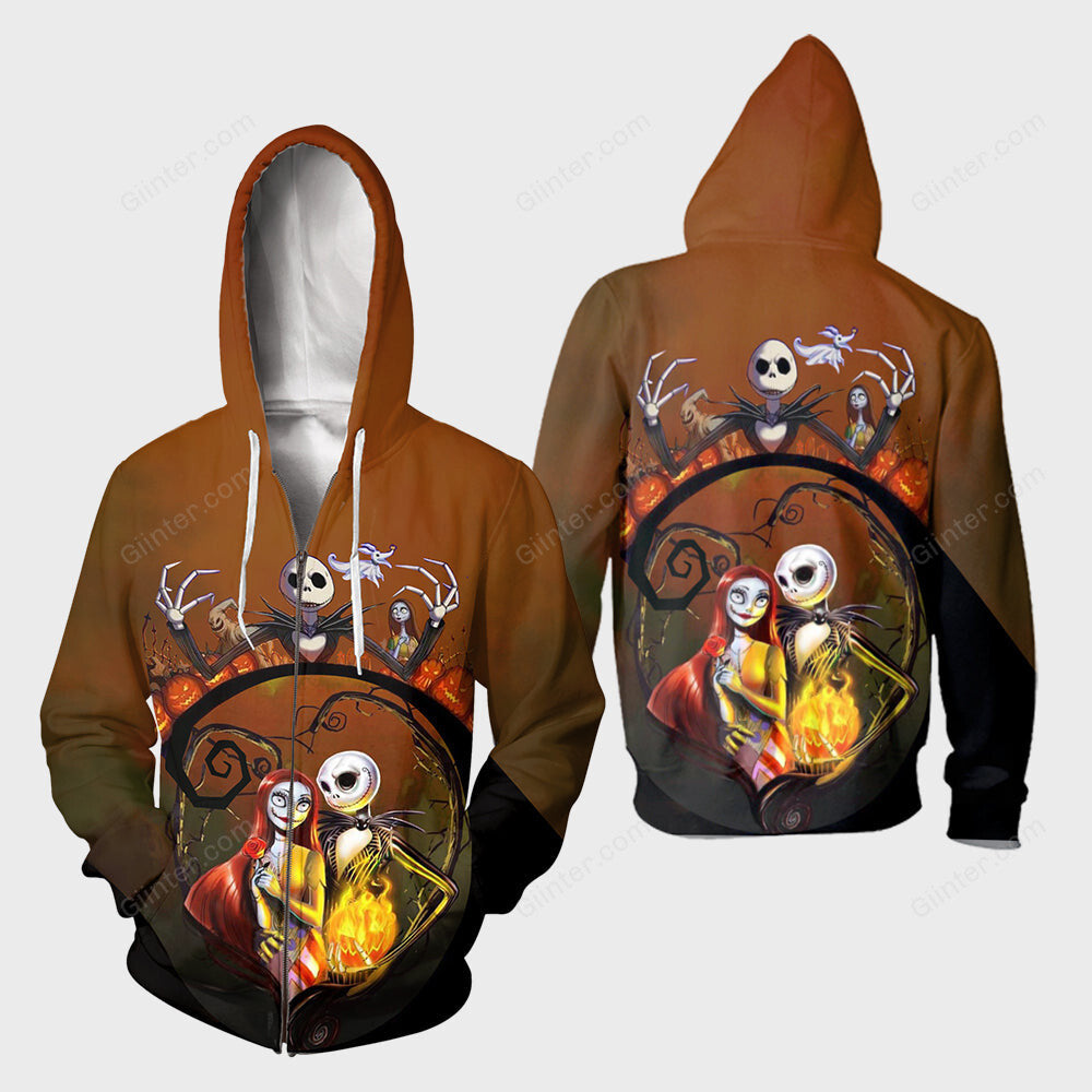 3D All Over Printed The Nightmare Before Christmas Clothes 09