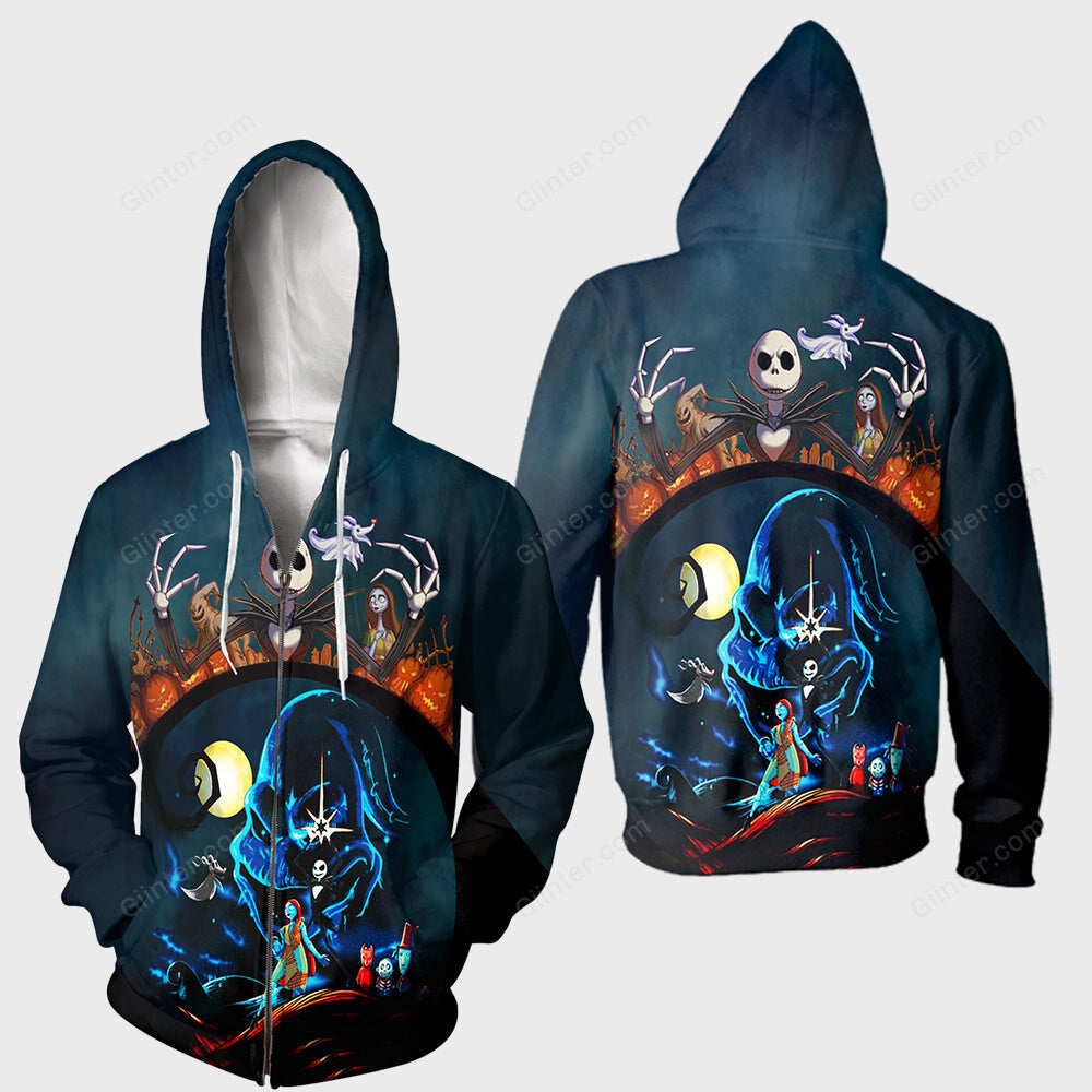 3D All Over Printed The Nightmare Before Christmas Clothes 09