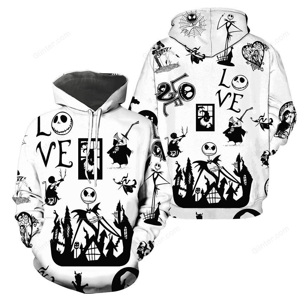 3D All Over Printed The Nightmare Before Christmas Clothes 11