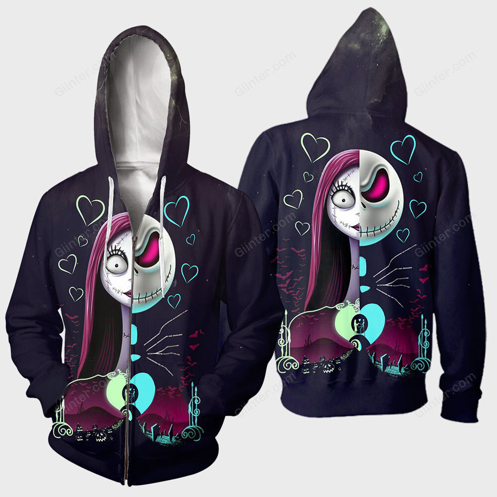 3D All Over Printed The Nightmare Before Christmas Clothes 13