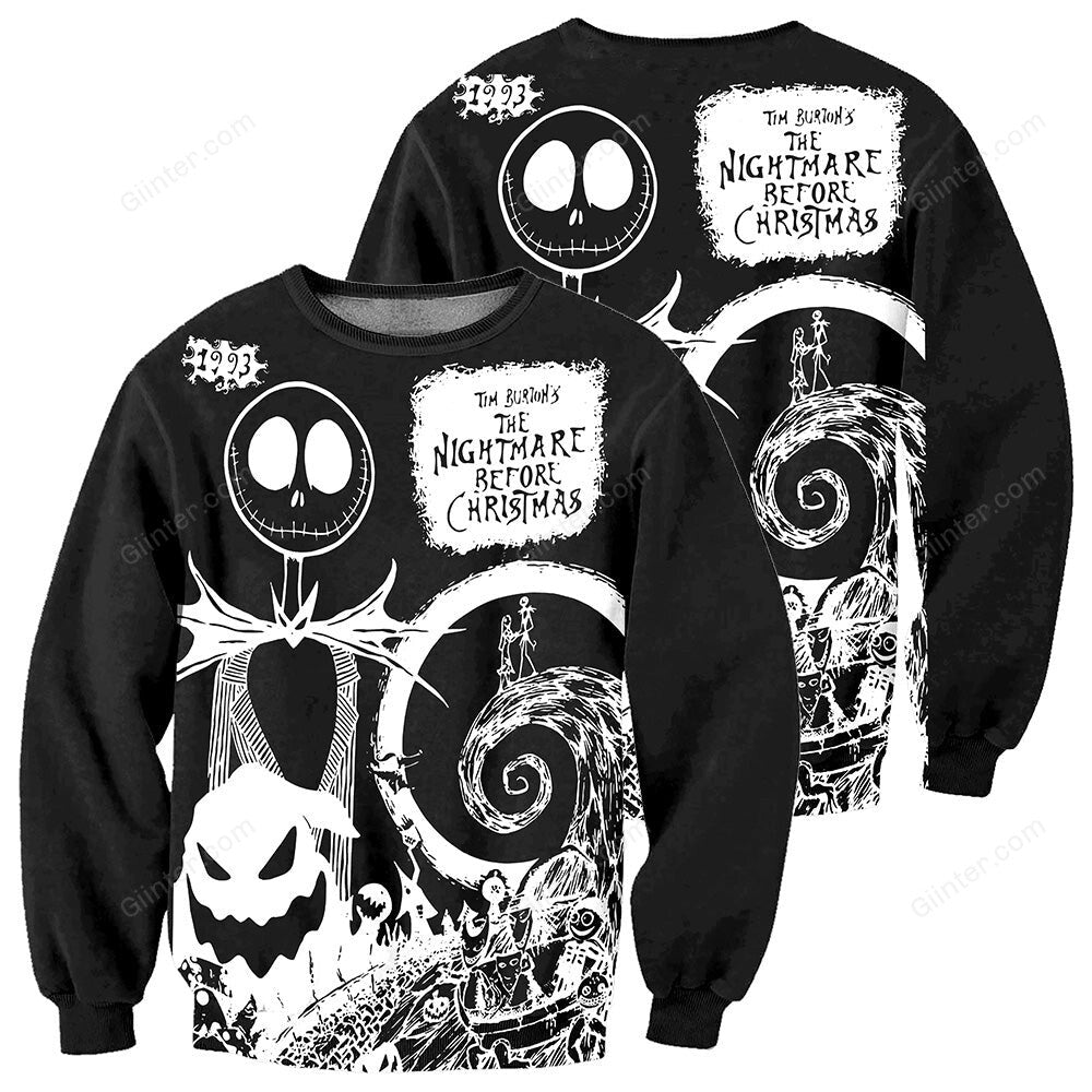 3D All Over Printed The Nightmare Before Christmas Clothes 20
