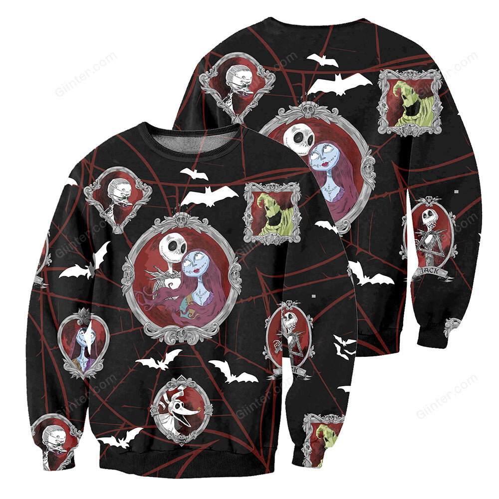 3D All Over Printed The Nightmare Before Christmas Clothes 29