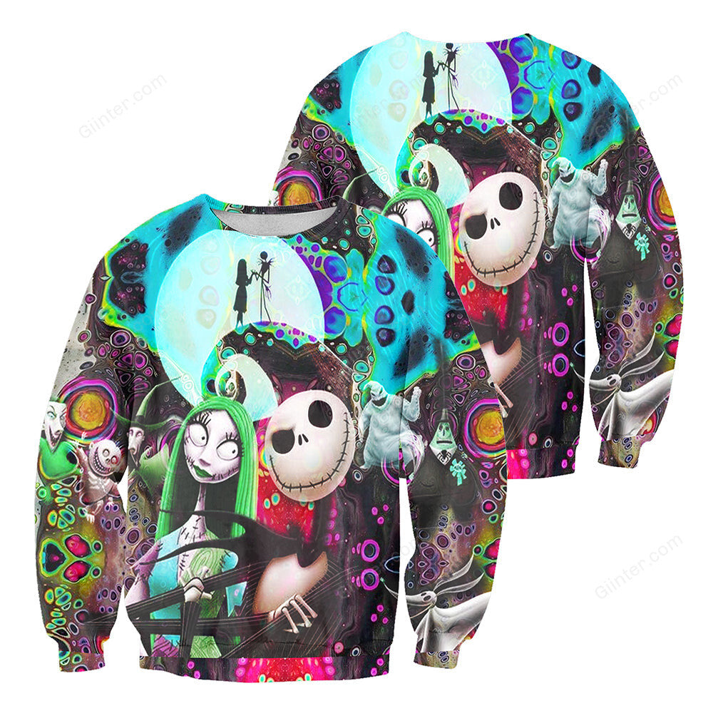 3D All Over Printed The Nightmare Before Christmas Clothes 34
