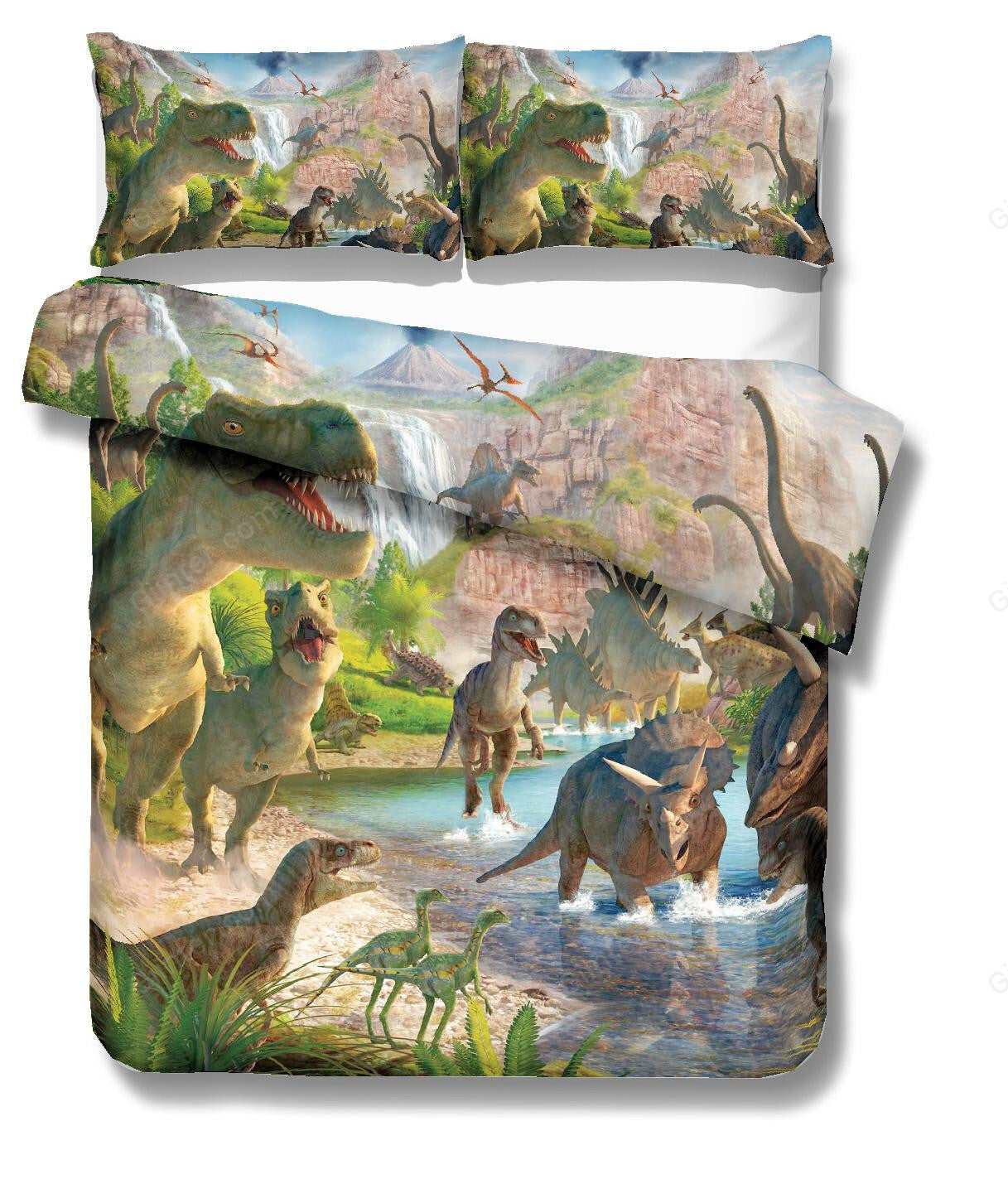 3D Bedding Set Print Dinosaur Duvet Cover