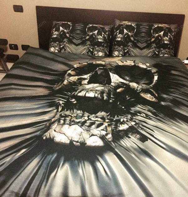 3D Sugar Skulls Bedding Set