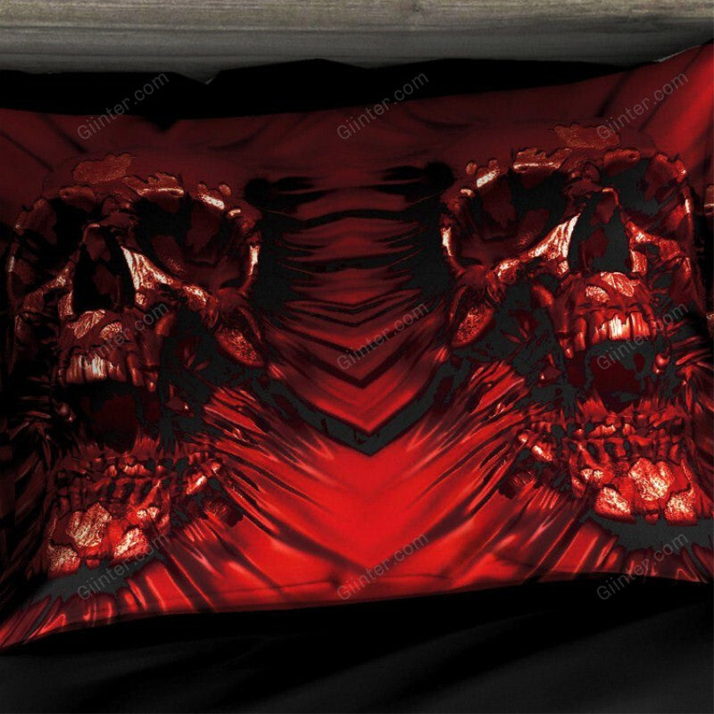 3D Sugar Skulls Bedding Set