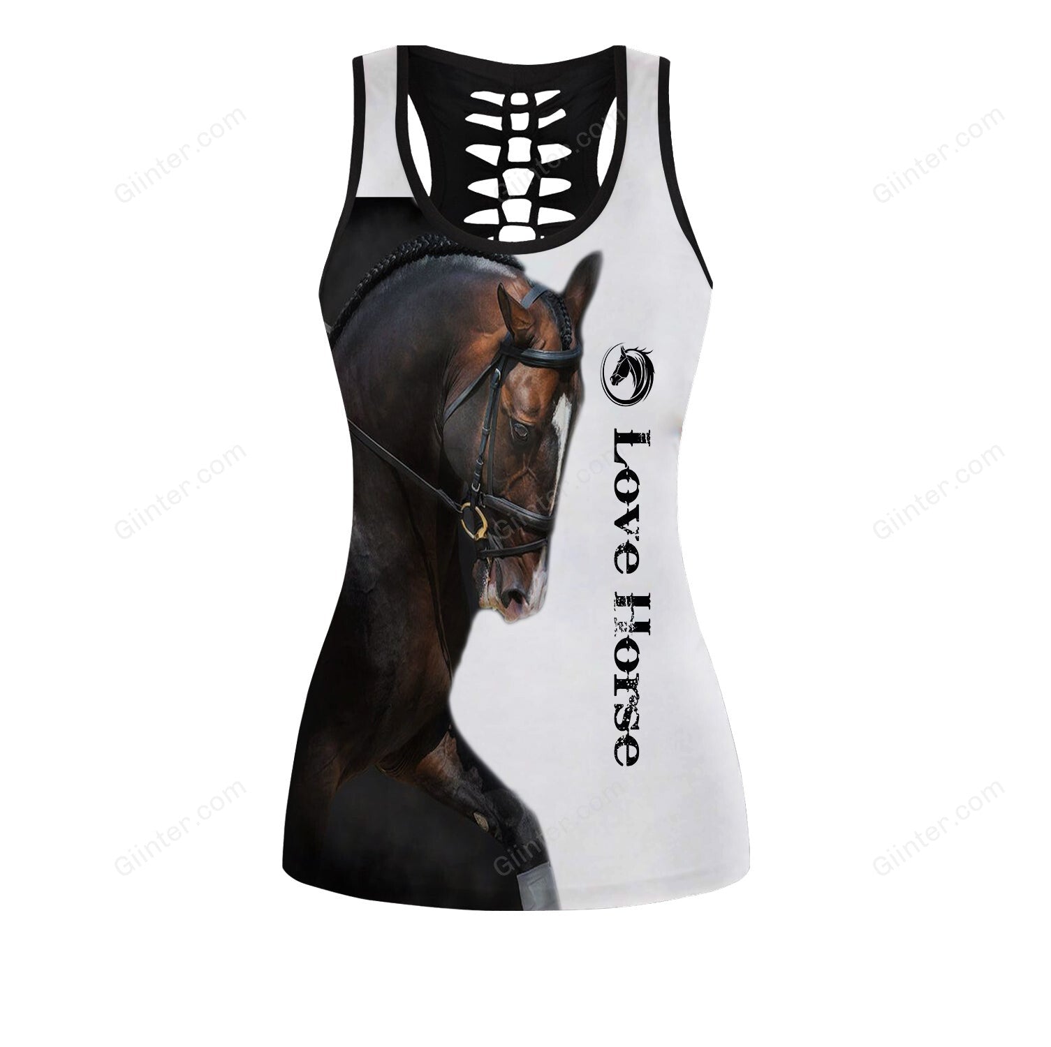 Amazing Horse Women Tank Top & Leggings 14
