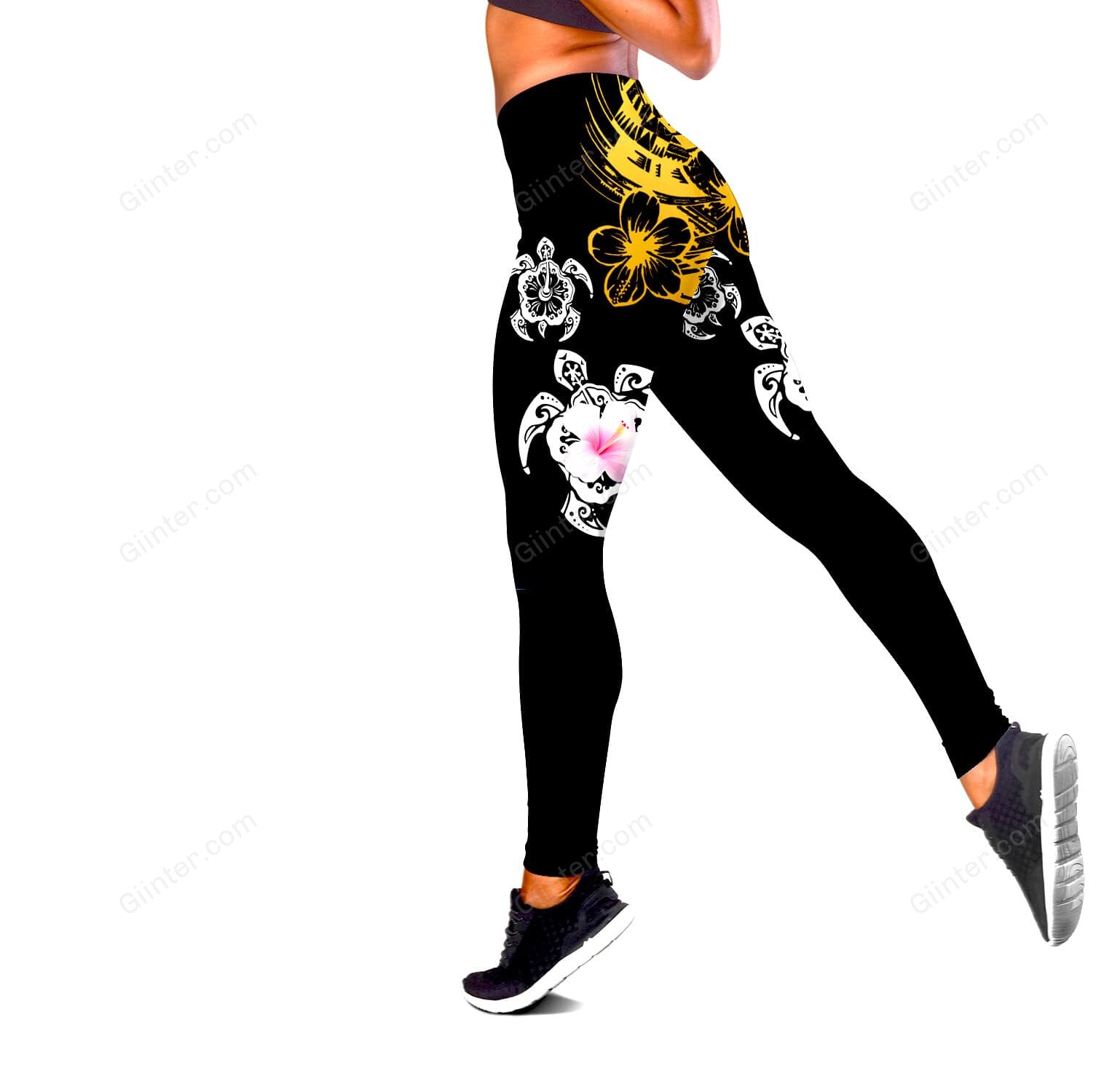 Amazing Polynesian Sea Turtle Tattoo 3D All Over Printed Shirts For Men And Women 13