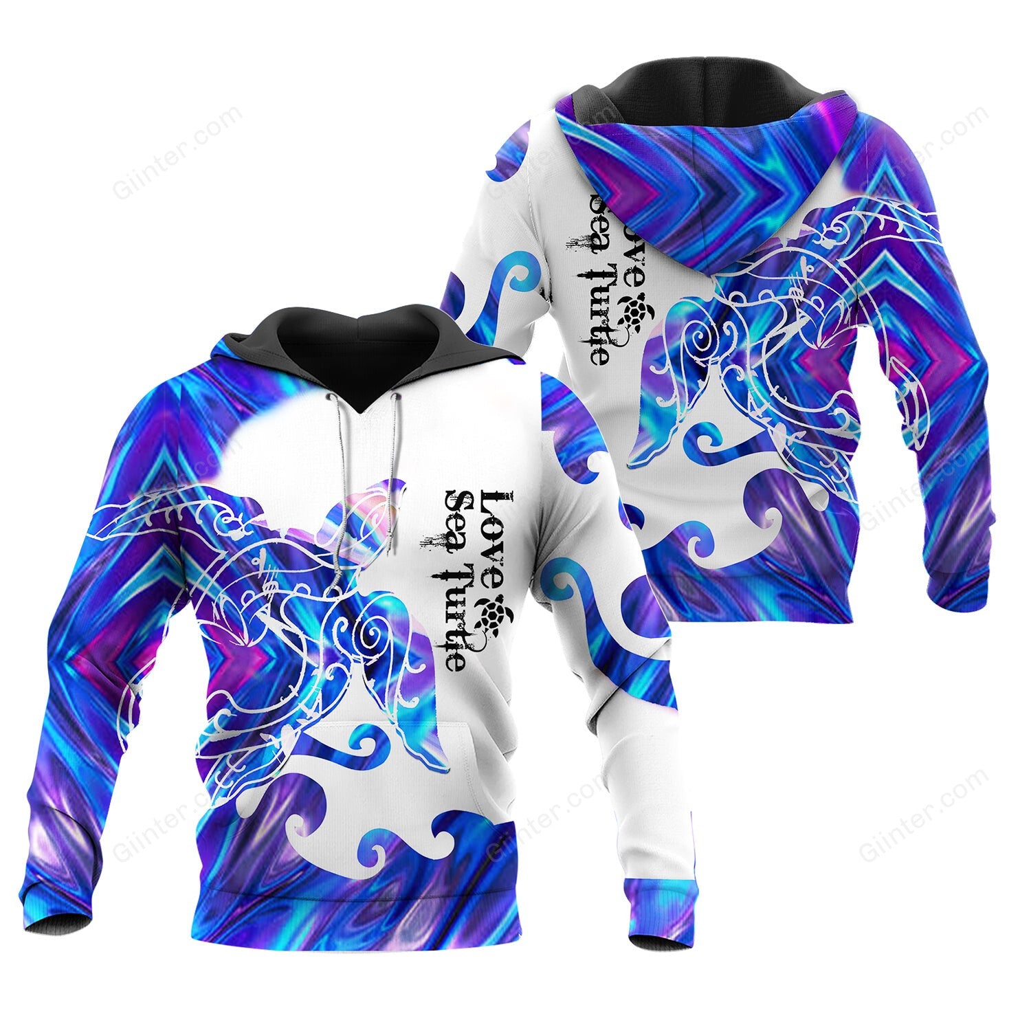 Amazing Sea Turtle 3D All Over Printed Shirts For Men And Women 15