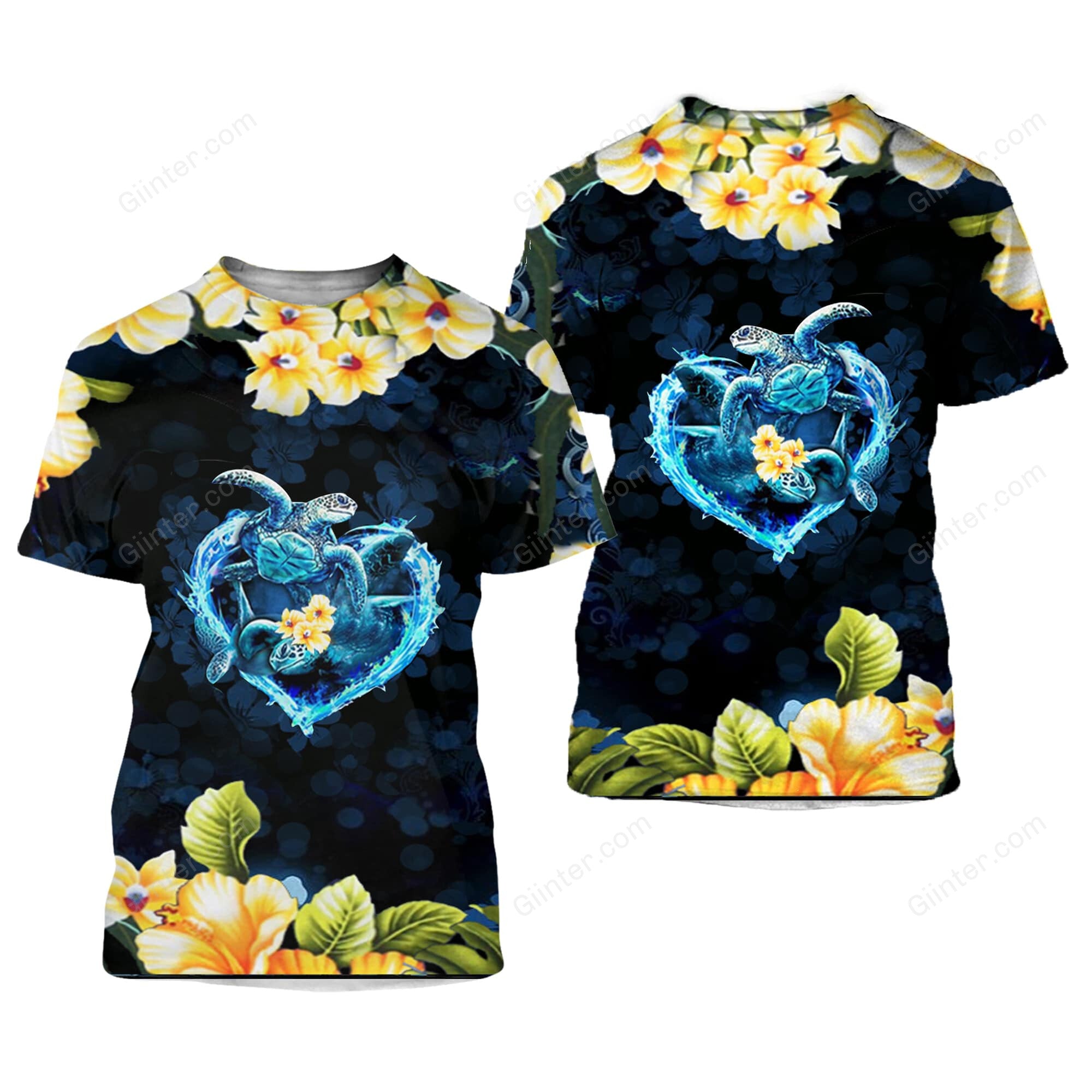 Amazing Sea Turtle 3D All Over Printed Shirts For Men And Women 20