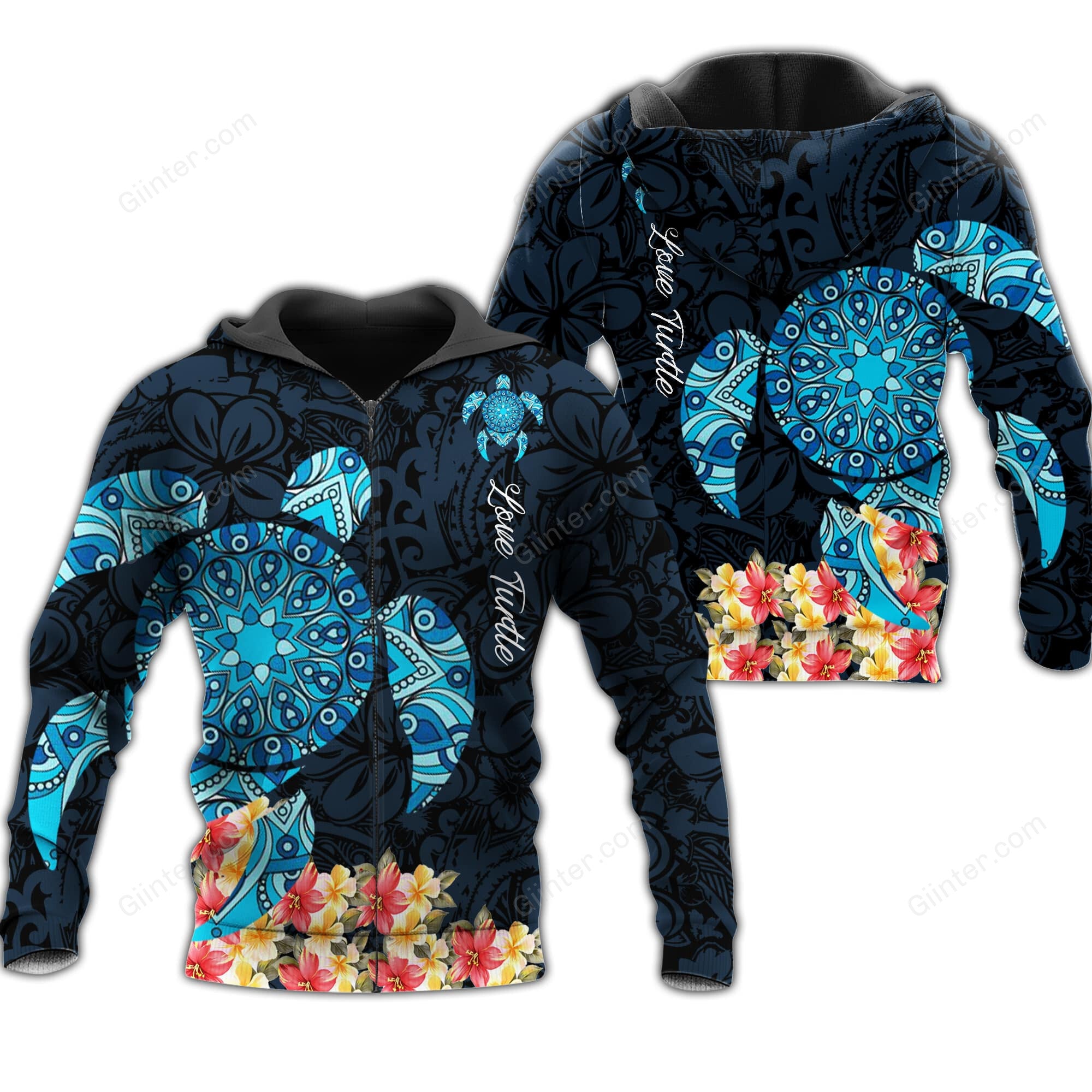 Sea turtle hoodie