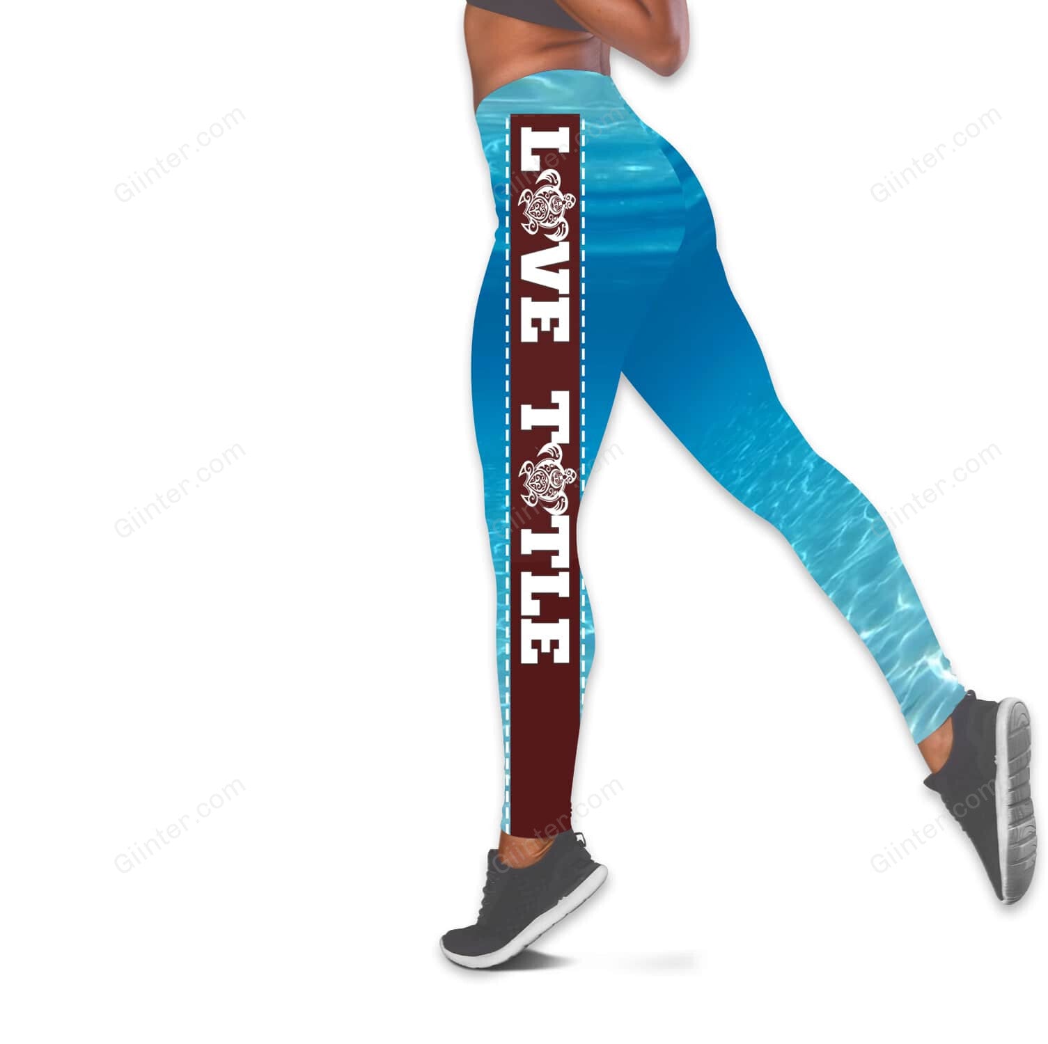 Amazing Sea Turtle Women Tank Top & Legging 27