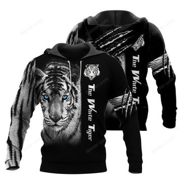 white tiger hoodie