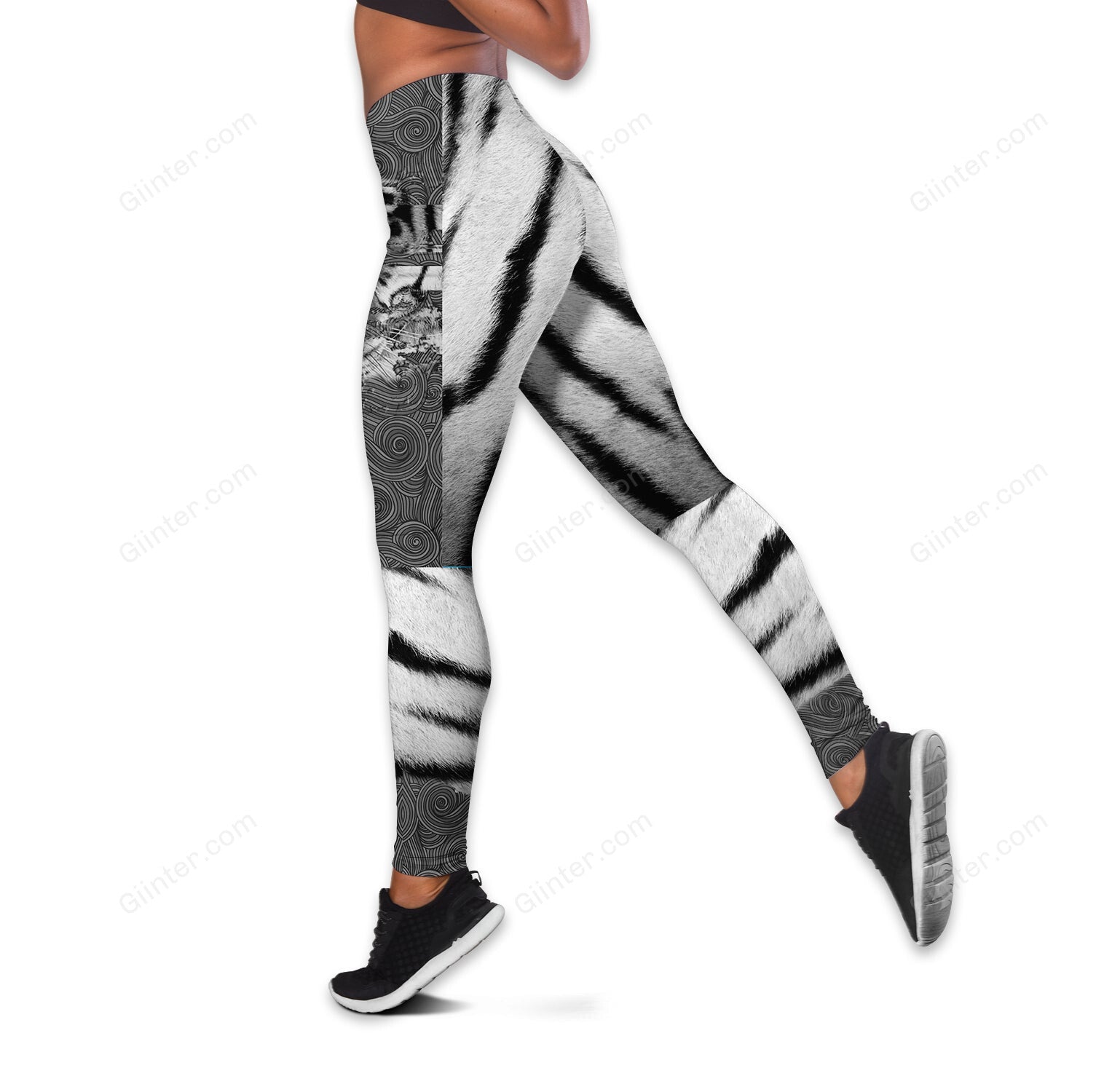 Amazing White Tiger 3D All Over Printed Shirts For Men And Women 03
