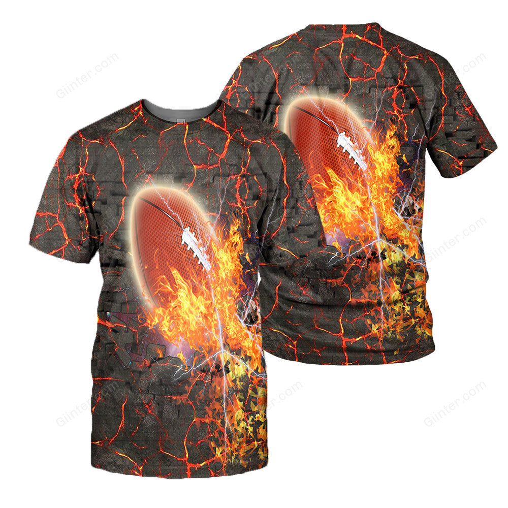 American Football 3D All Over Printed Shirts For Men And Women 01