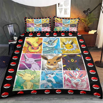 Anime PKM Eevee Evolution