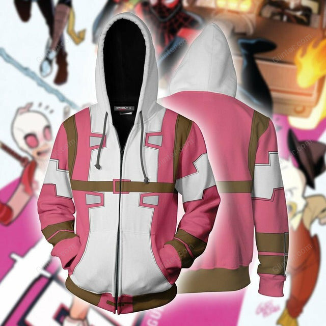 Avengers Endgame Quantum Realm Zipper Hoodie