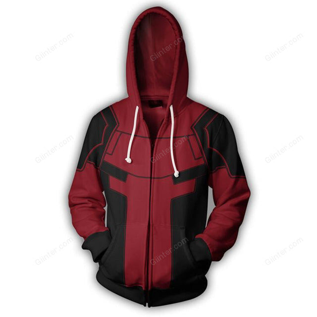 Avengers Endgame Quantum Realm Zipper Hoodie