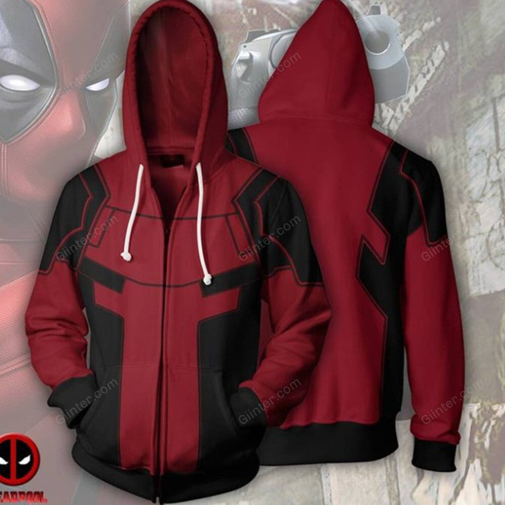 Avengers Endgame Quantum Realm Zipper Hoodie