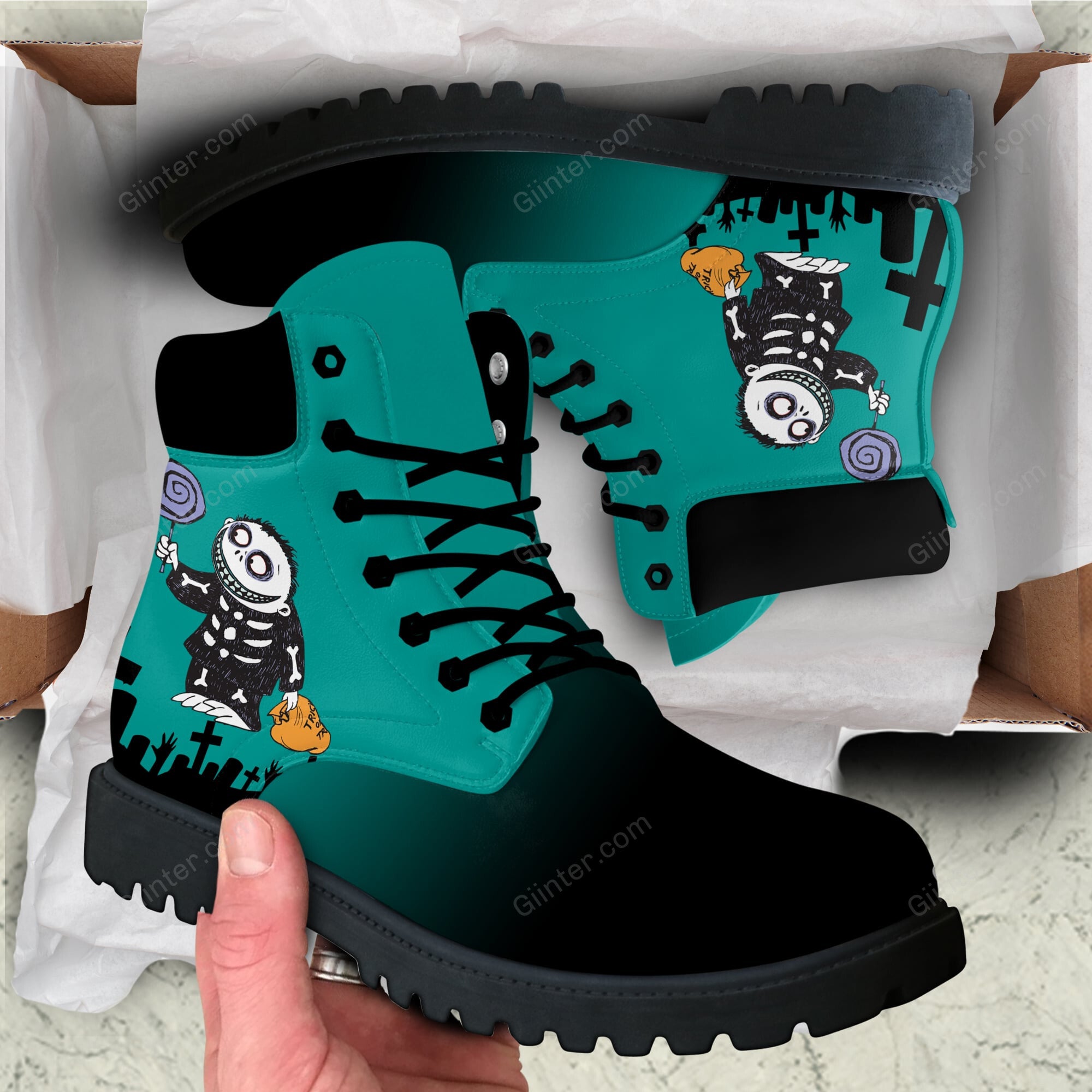 Barrel Nightmare Before Christmas Boots GINNBC76794