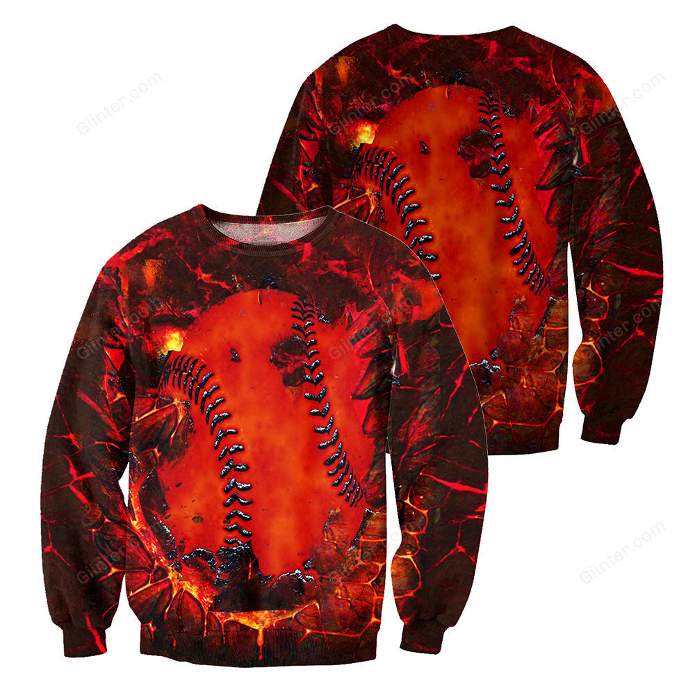 Baseball 3D All Over Printed Shirts For Men And Women 01