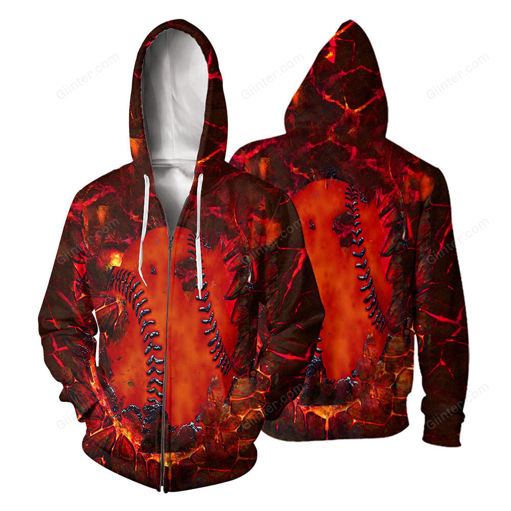 Baseball 3D All Over Printed Shirts For Men And Women 01