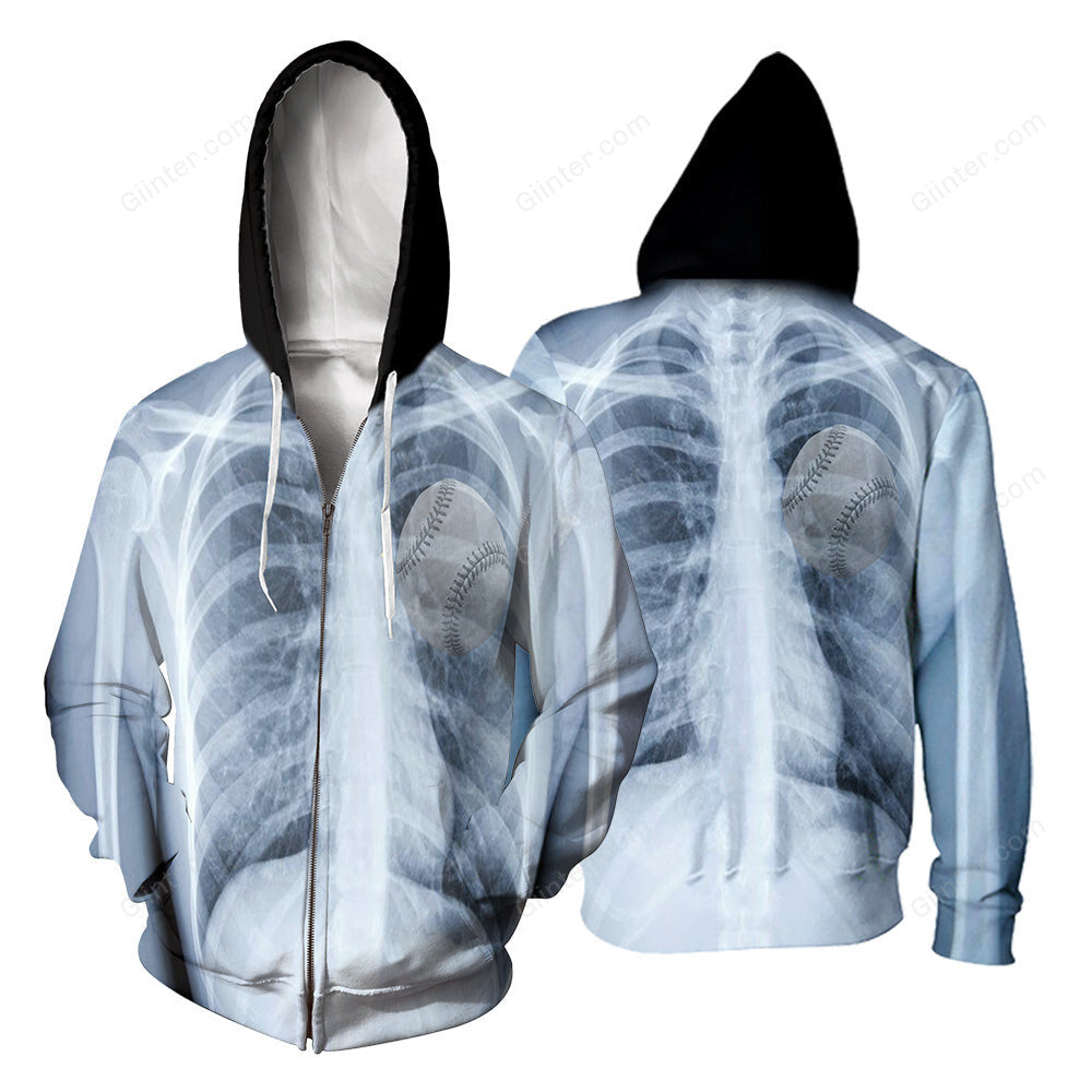 Baseball 3D All Over Printed Shirts For Men And Women 02