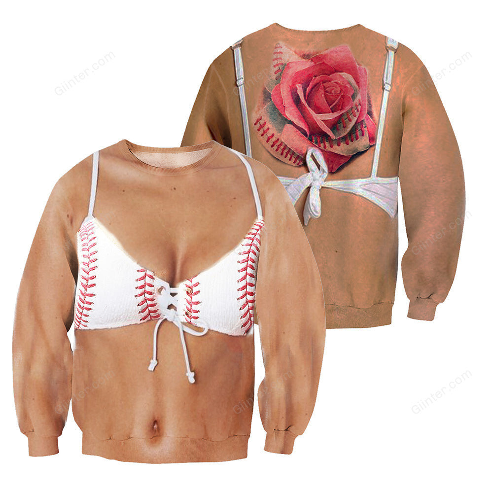 Baseball 3D All Over Printed Shirts For Men And Women 05