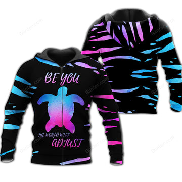 Be You Turtle 3D All Over Printed Shirts For Men And Women 50